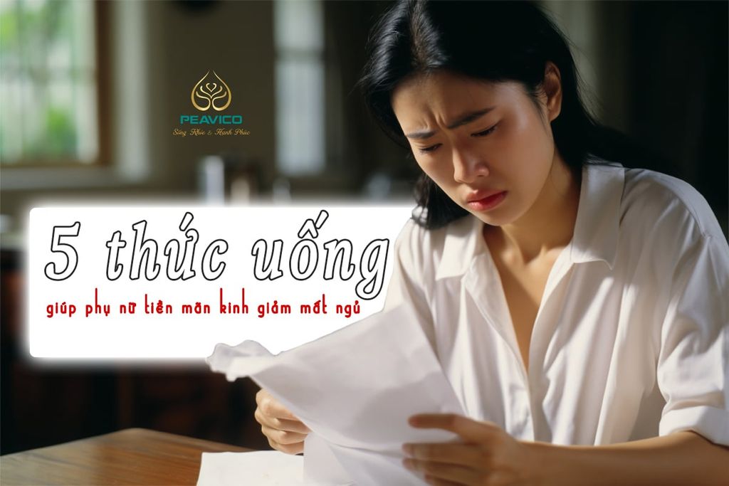 5 thức uống giúp phụ nữ tiền mãn kinh giảm mất ngủ