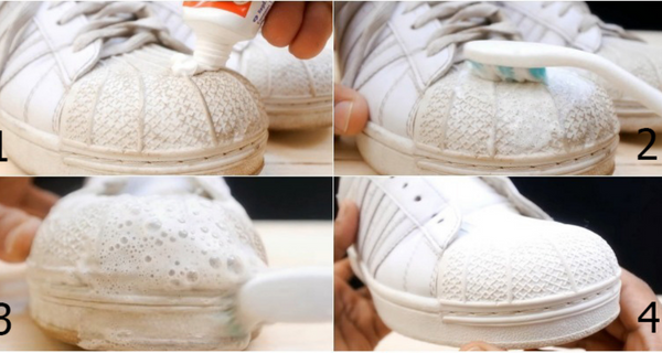 7 Cách làm trắng đế giày bị ố vàng siêu dễ trong 5 phút