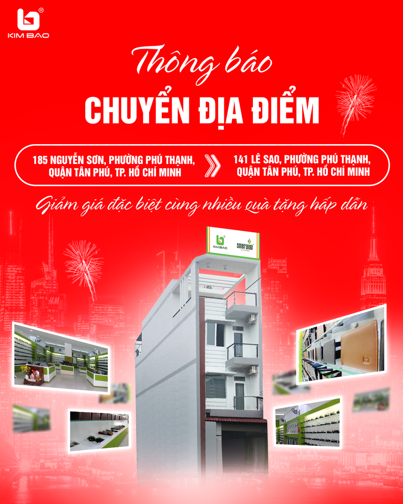 THÔNG BÁO CHUYỂN ĐỊA ĐIỂM CỬA HÀNG KIM BẢO