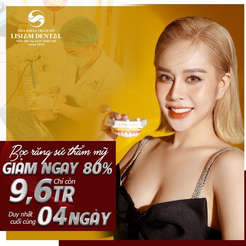 OFF 80% BỌC RĂNG SỨ chỉ 9 TRIỆU 600K - ĐẸP AN TOÀN – ĐẸP BỀN LÂU