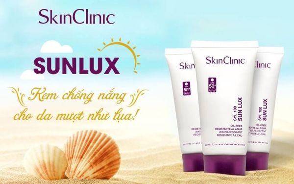 SUN LUX SPF 50+ - Dòng sản phẩm kem chống nắng toàn diện cho mọi loại da