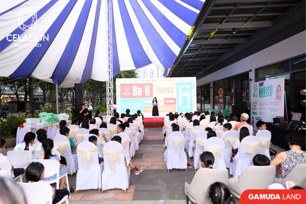 Chào đón thương hiệu giáo dục uy tín - Be U English khai trương tại Celadon Boulevard