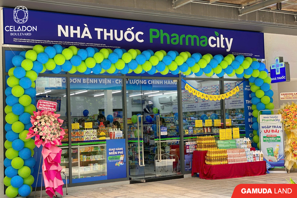 Pharmacity chính thức khai trương cửa hàng mới tại Celadon Boulevard: Nâng tầm chăm sóc sức khỏe cộng đồng dân cư
