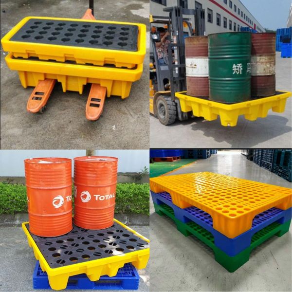 Pallet công nghiệp chống tràn dầu tại Hải Phòng