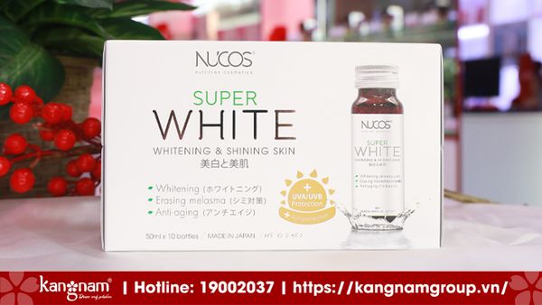 Nước Uống Collagen Dưỡng Da Trắng Sáng Nucos Super White