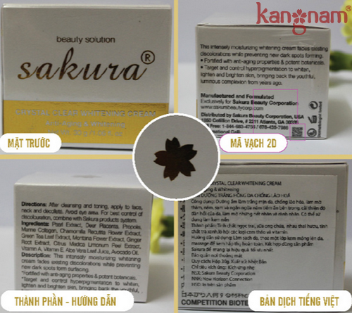 Cách phân biệt sản phẩm sakura thật hay giả vô cùng đơn giản