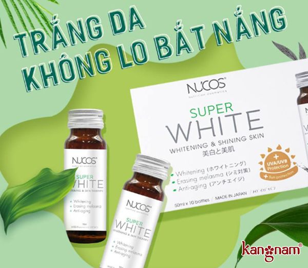 Nước uống trắng da nucos có tốt không|Sự thật kinh hoàng đằng sau