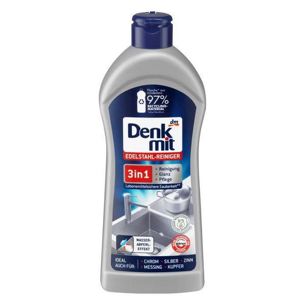 Dung dịch tẩy rửa và làm bóng inox Denkmit 3 trong 1
