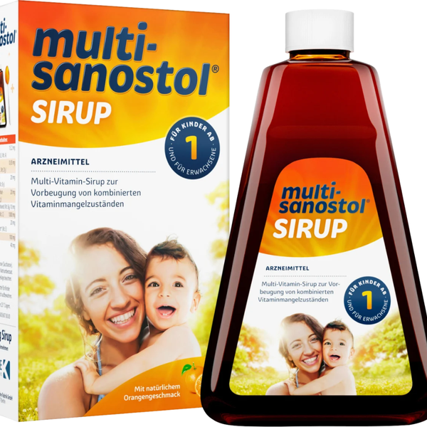 Vitamin tổng hợp Multi Sanostol Sirup số 1 của Đức