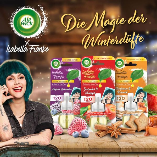 Lõi tinh dầu thơm Airwick Vanilla & Caramel