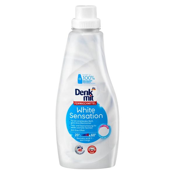 Nước giặt tẩy trắng quần áo Denkmit White Sensation