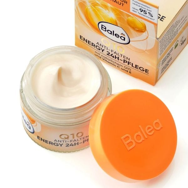 Kem dưỡng da chống lão hóa, bảo vệ da 24h Balea Q10 Anti Falten Energy