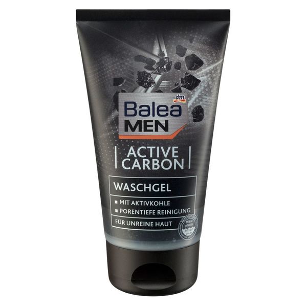 Sữa rửa mặt than hoạt tính Balea Men Active Carbon