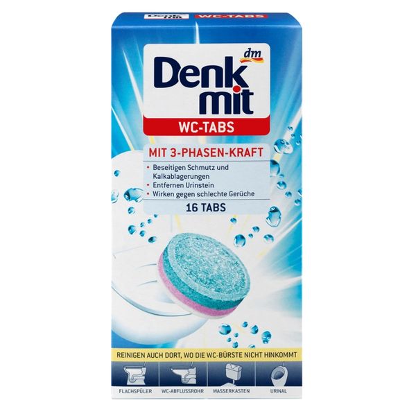 Viên tẩy bồn cầu Denkmit WC-Reiniger Tabs