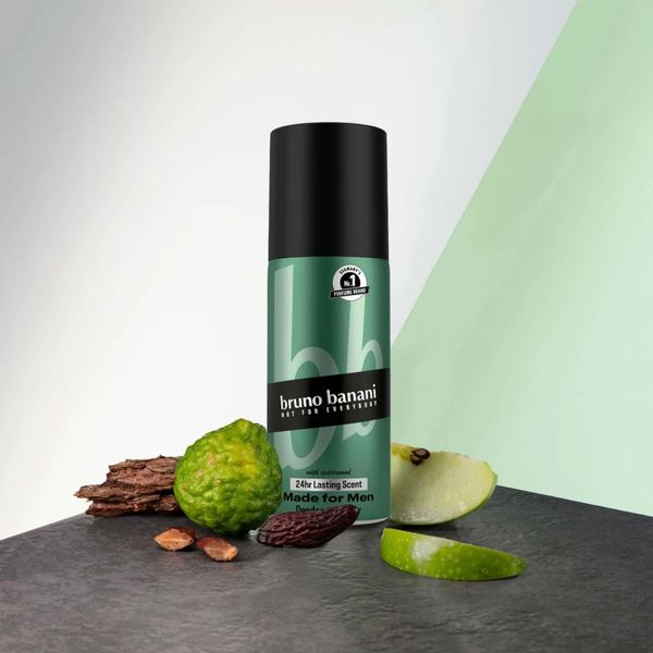 Xịt khử mùi toàn thân hương nước hoa nam Bruno Banani Cedarwood