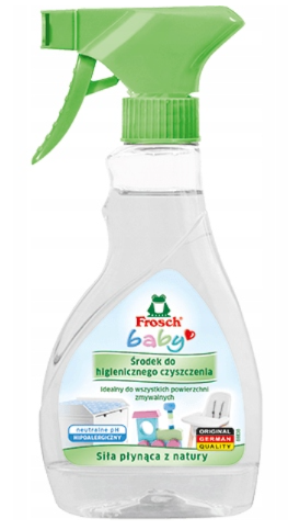 Xịt vệ sinh đồ dùng trẻ em hữu cơ Frosch