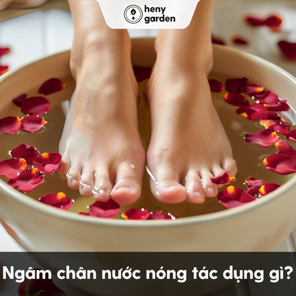 ngâm chân nước nóng có tác dụng gì cho sức khoẻ?