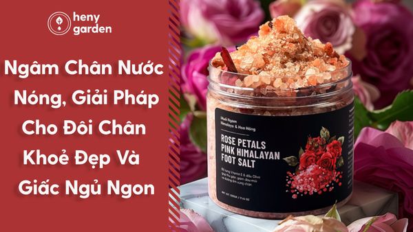 ngâm chân nước nóng