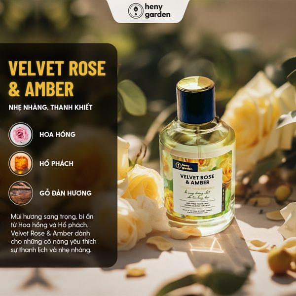xịt nước hoa lên tóc