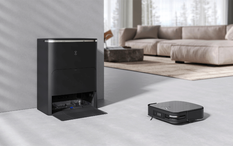 Robot hút bụi lau nhà Ecovacs Deebot X2 Omni màu đen