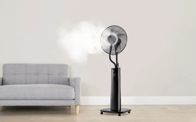 Quạt phun sương SILVERCREST màu đen