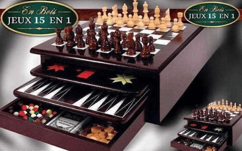 Bộ trò chơi 15in1 JEUX nội địa Đức