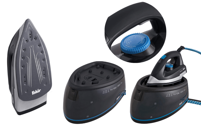 Bàn là hơi nước Fakir Veronica 2400W màu xanh đen