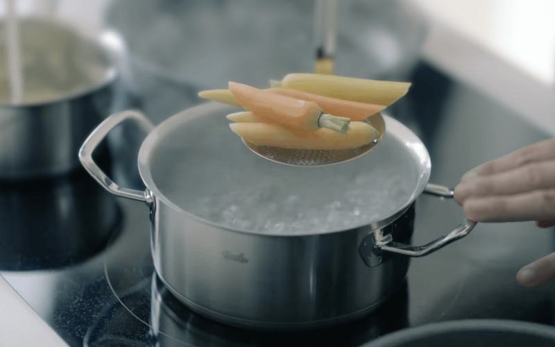 Bộ nồi Fissler Profi set 3 món vung thép made in Germany