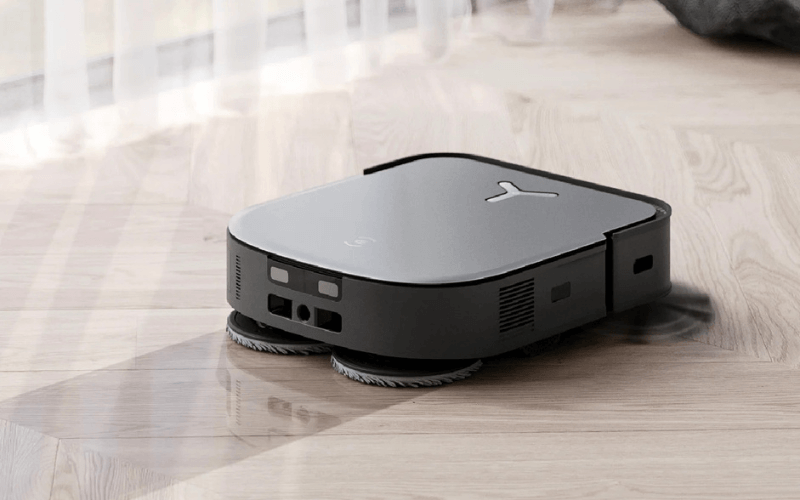 Robot hút bụi lau nhà Ecovacs Deebot X2 Omni màu đen