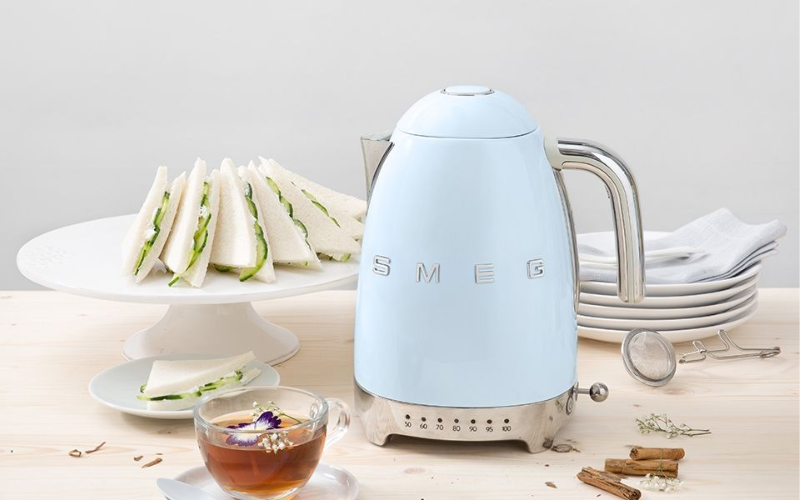 Ấm siêu tốc chỉnh nhiệt SMEG KLF04
