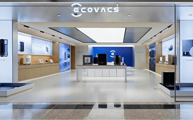 Robot hút bụi lau nhà Ecovacs Deebot X2 Omni màu đen