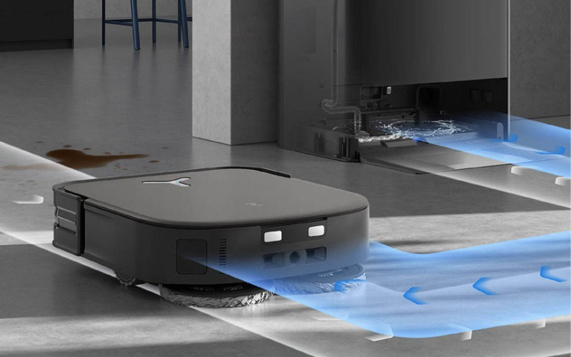 Robot hút bụi lau nhà Ecovacs Deebot X2 Omni màu đen