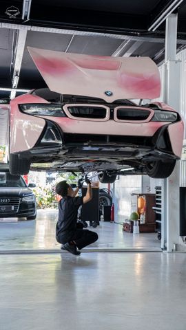 XỬ LÝ TÌNH TRẠNG RÒ RỈ NƯỚC LÀM MÁT TRÊN BMW I8