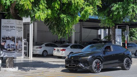 LAMBORGHINI URUS KIỂM TRA BẢO DƯỠNG TẠI HUAN THANH WORKSHOP
