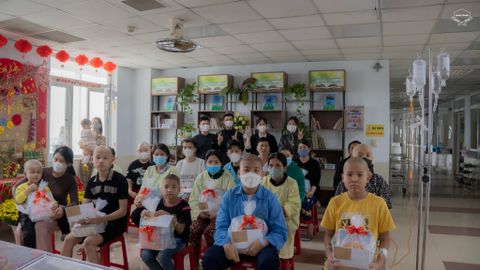 THIỆN NGUYỆN TẠI KHOA NHI - BỆNH VIỆN UNG BƯỚU ĐÀ NẴNG 1/2025