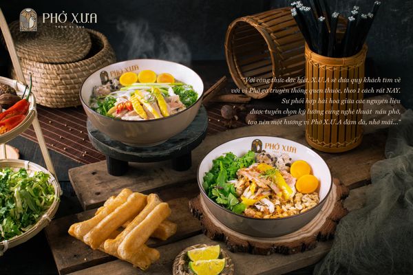 Mẫu khai trương nhà hàng – Phở xưa