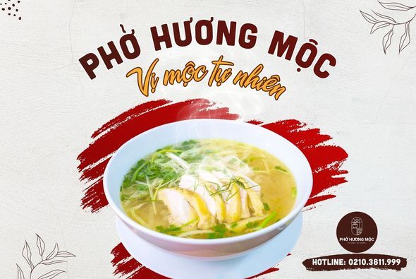 Mẫu khai trương nhà hàng – Phở Hương Mộc
