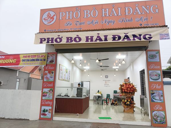 Bài viết khai trương quán phở – Phở bò Hải Đăng