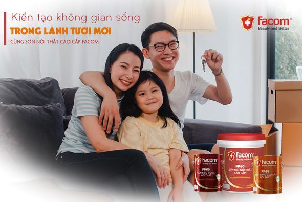 Bài viết quảng cáo sơn nhà – Facom