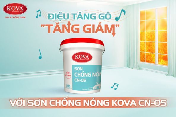 Content bán sơn nước – Sơn chống nóng Kova