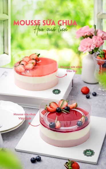 Content về bánh ngọt – Mousse sữa chua