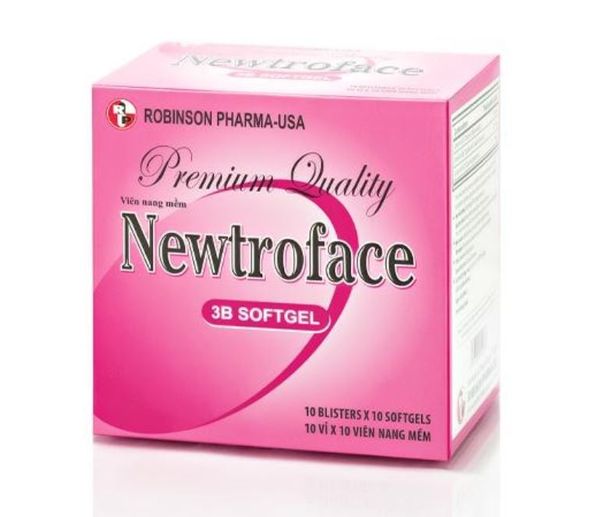 Viên uống NEWTROFACE Bổ máu,Tăng đề kháng, bổ sung Vitamin B1-B6-B12 hộp 100 viên