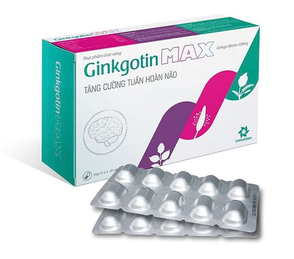 Ginkgotin Max 120mg hộp 50 viên