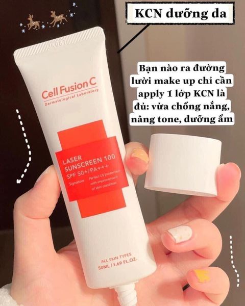 Mẫu content bán kem chống nắng – Cell Fusion Hàn Quốc