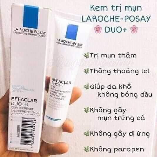 Mẫu content trị mụn – Kem trị mụn Laroche Posay