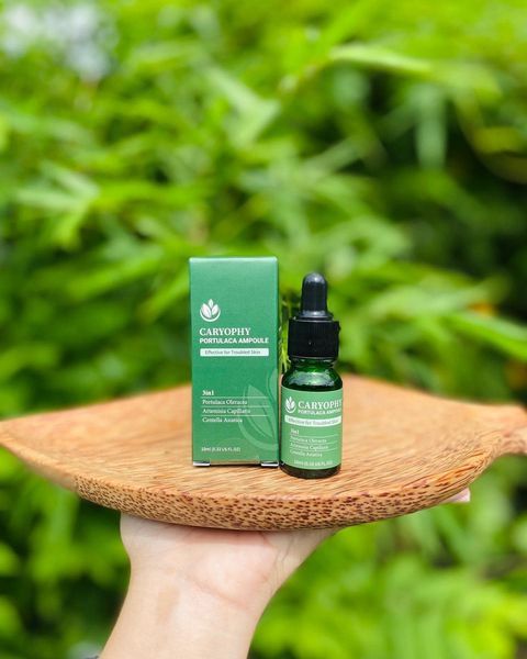 Mẫu content trị mụn - Caryophy Portulaca Ampoule