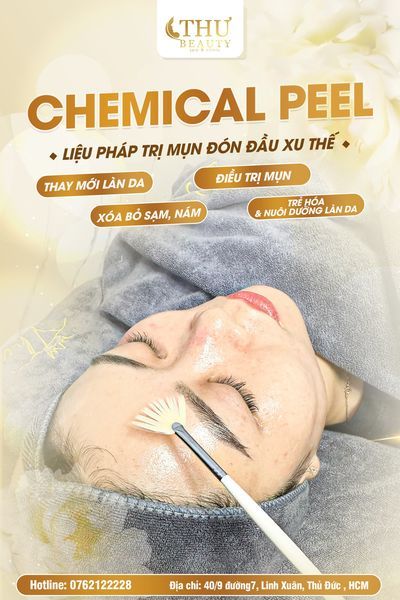 Mẫu content trị mụn - Chemical peel