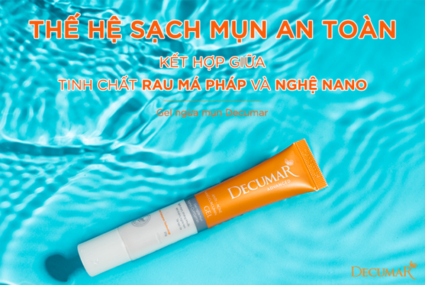 Mẫu content trị mụn – Decumar
