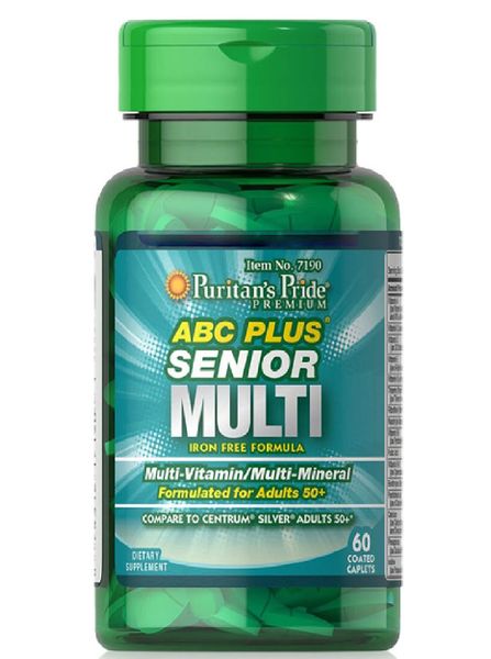 Puritan’s Pride ABC Plus Senior Multivitamin Multi-mineral Formula