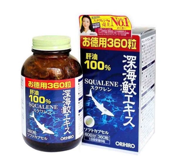 Thực phẩm chức năng vi cá mập của Nhật - SQUALENE ORIHIRO
